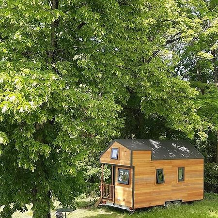Micro Maison Bois / Tiny House Au Calme Crest Esterno foto