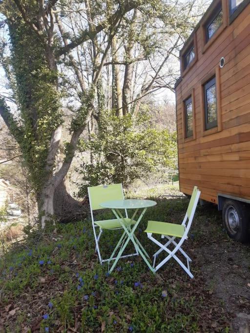 Micro Maison Bois / Tiny House Au Calme Crest Esterno foto