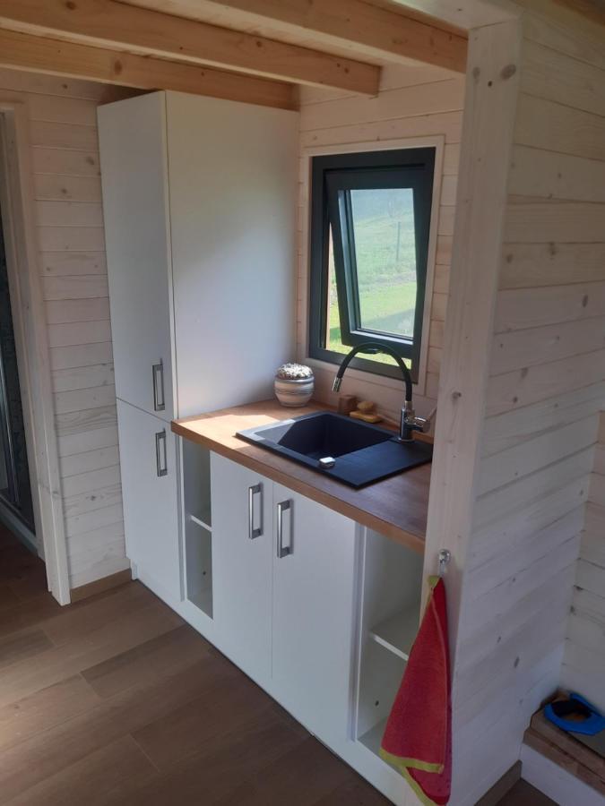 Micro Maison Bois / Tiny House Au Calme Crest Esterno foto